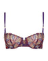 AUBADE Halbschale BH mit Bügel LIFE CELEBRATION Vivid Purple