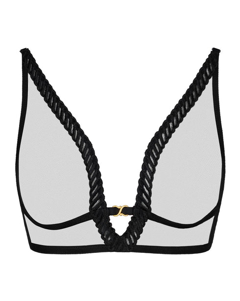 AUBADE Triangel-BH SHEER EMOTION Black