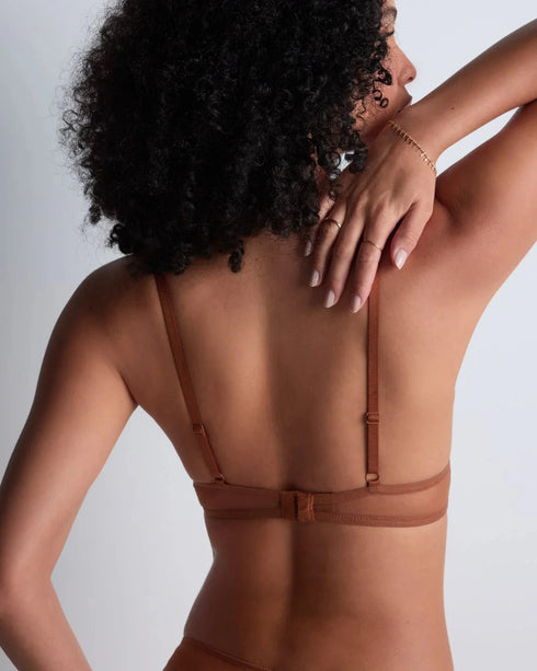 AUBADE Triangel-BH SHEER EMOTION Honey