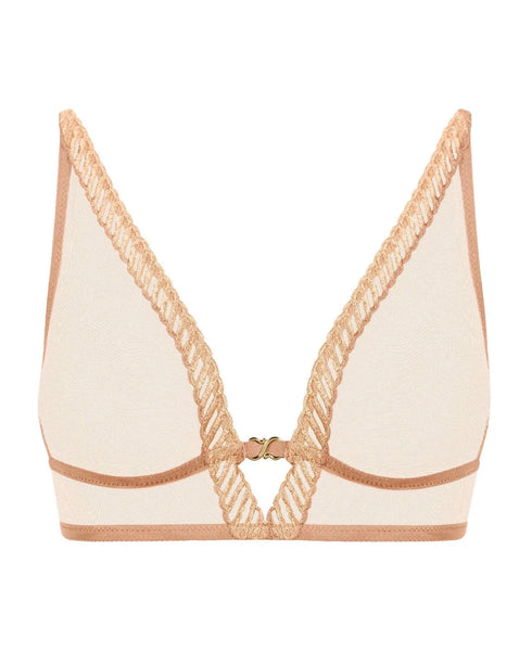 AUBADE Triangel-BH SHEER EMOTION Sand