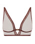 AUBADE Triangel-BH SHEER EMOTION Sepia