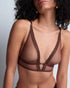 AUBADE Triangel-BH SHEER EMOTION Sepia