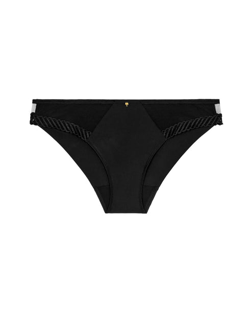 AUBADE Rio Slip SHEER EMOTION Black