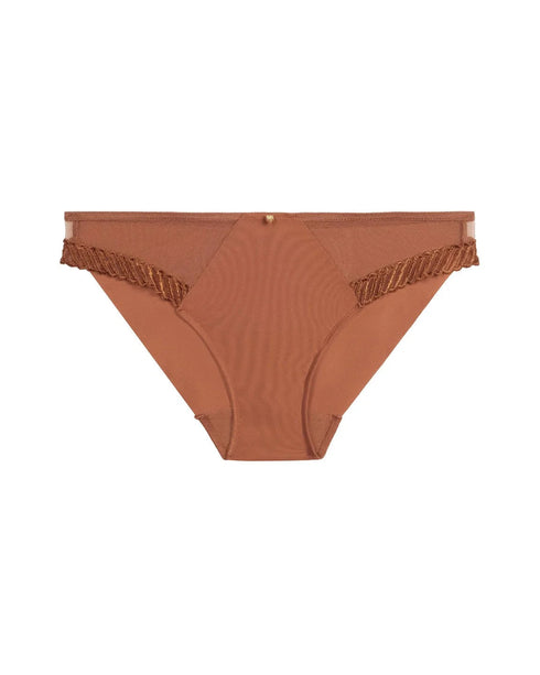 AUBADE Rio Slip SHEER EMOTION Honey