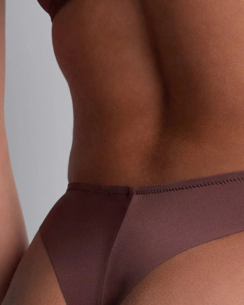 AUBADE String SHEER EMOTION Sepia