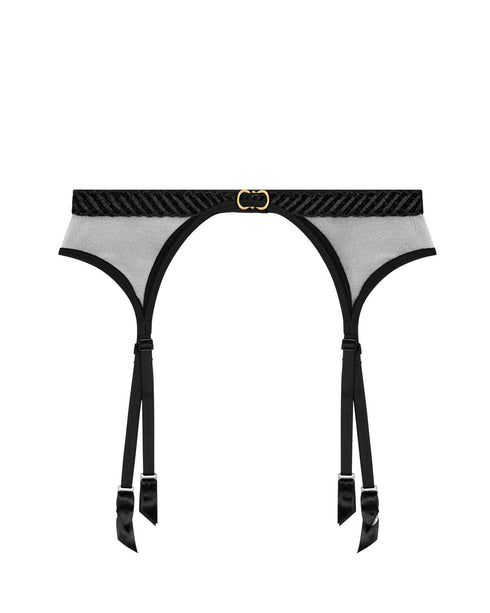 AUBADE Strumpfgürtel SHEER EMOTION Black