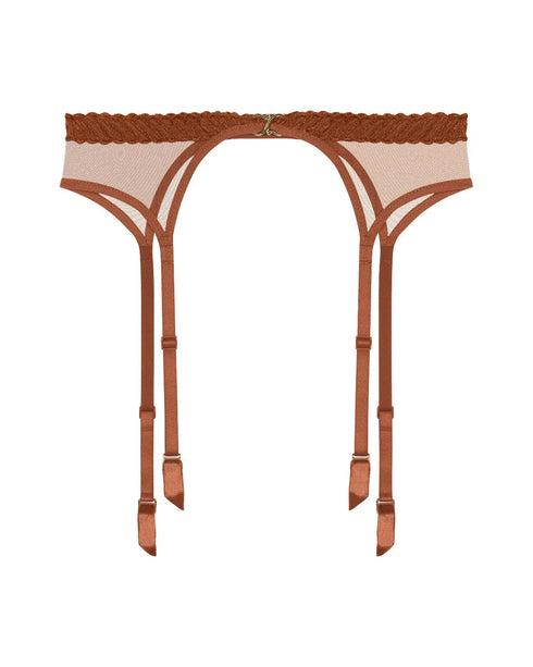 AUBADE Strumpfgürtel SHEER EMOTION Honey