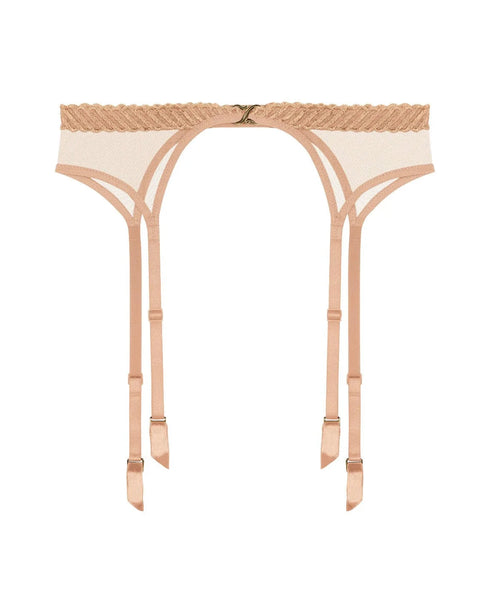 AUBADE Strumpfgürtel SHEER EMOTION Sand