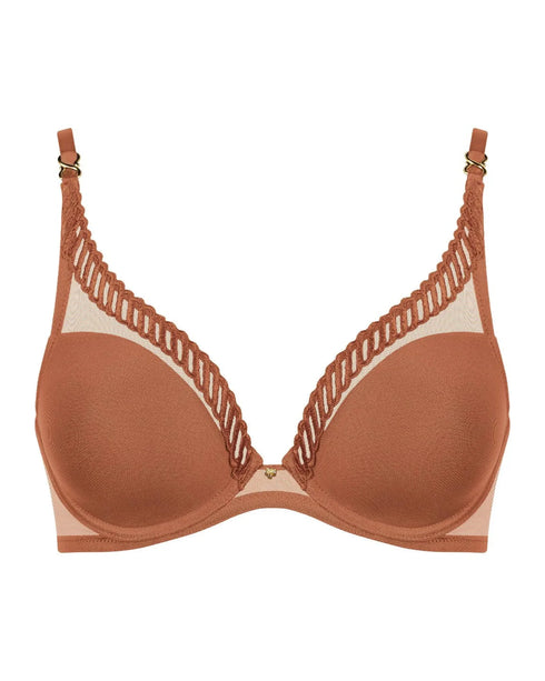 AUBADE Bügel-Triangel BH SHEER EMOTION Honey