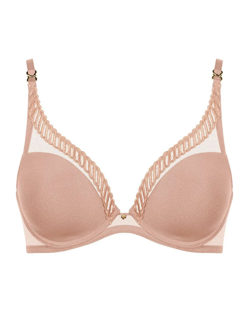 AUBADE Bügel-Triangel BH SHEER EMOTION Sand