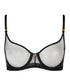 AUBADE Sheer Emotion Demi-Cup Bra Black