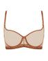 AUBADE Halbschalen-BH SHEER EMOTION Honey