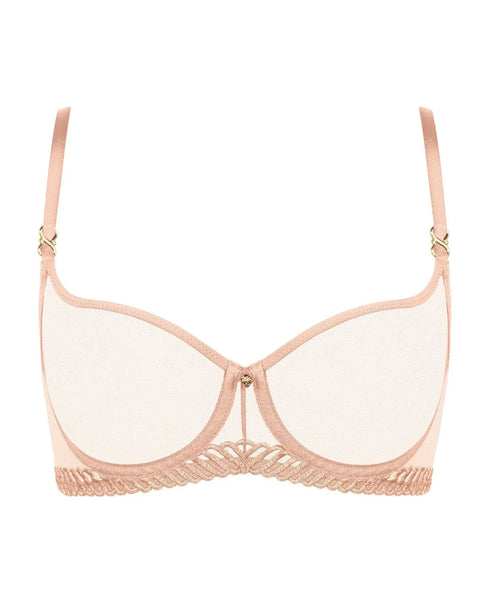 AUBADE Halbschalen-BH SHEER EMOTION Sand