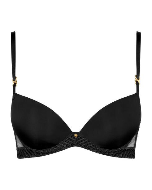 AUBADE Push-up BH Black SHEER EMOTION
