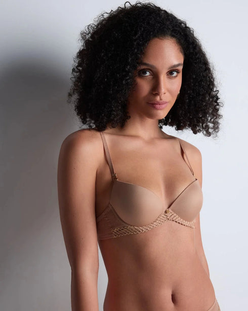 AUBADE Push-up BH SHEER EMOTION Sand