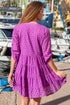 Tunikakleid Lila 5066 F FRESH COTTON