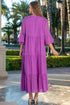 Maxikleid Lila 5085 F FRESH COTTON
