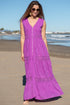 Maxikleid Lila 5087 F FRESH COTTON