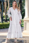 Maxikleid Weiß 5088 F FRESH COTTON