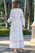 Maxikleid Weiß 5088 F FRESH COTTON