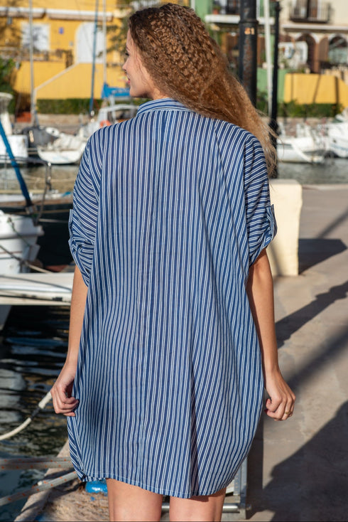 Hemdblusenkleid 5205 A-12c ANASTASEA