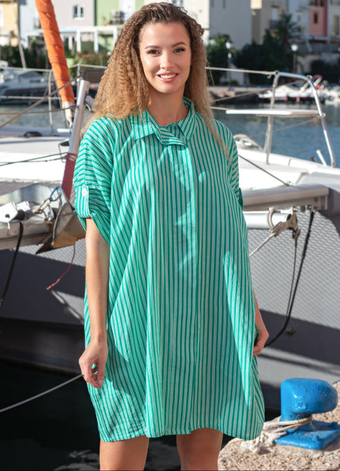 Hemdblusenkleid 5205 A-13c ANASTASEA