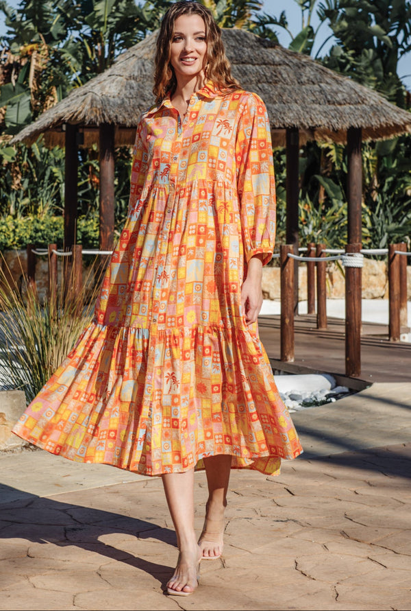 Maxikleid 5221 A-2c ANASTASEA