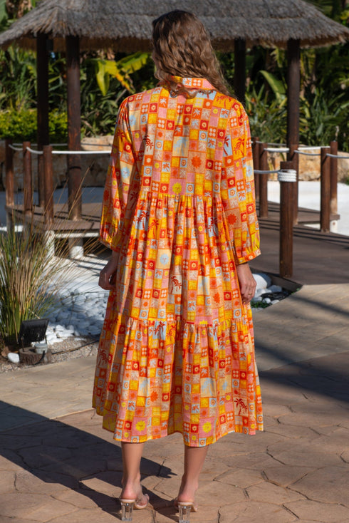 Maxikleid 5221 A-2c ANASTASEA