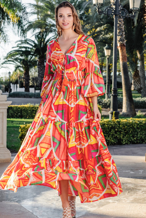 Maxikleid 5222 A-3с ANASTASEA