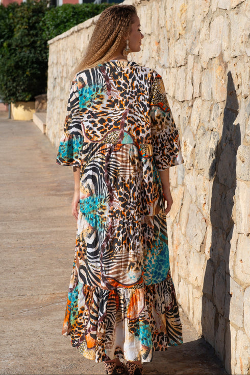 Maxikleid 5230 A-43c ANASTASEA