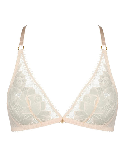 AUBADE Triangel-Bralette FLAWLESS LOVE Light Powder