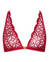 AUBADE Bralette SENSE OF ILLUSION Red Berry