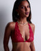 AUBADE Bralette SENSE OF ILLUSION Red Berry