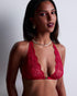 AUBADE Bralette SENSE OF ILLUSION Red Berry