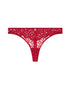 AUBADE String SENSE OF ILLUSION Red Berry