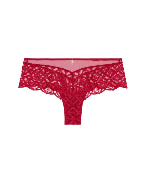 AUBADE Shorty SENSE OF ILLUSION Red Berry