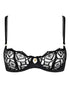 AUBADE Halbschale-BH SENSE OF ILLUSION Black