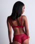 AUBADE Triangel-BH mit Bügel SENSE OF ILLUSION Red Berry