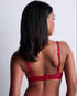 AUBADE Triangel-BH mit Bügel SENSE OF ILLUSION Red Berry