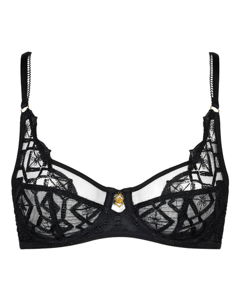 AUBADE Komfort-BH SENSE OF ILLUSION Black