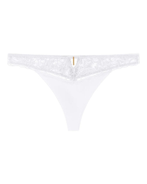 AUBADE String SATIN MEMORIES Arctic Blue