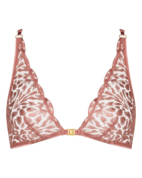 AUBADE Triangel-Bralette CRAZY IN LOVE Warm Pink