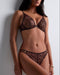 AUBADE String CRAZY IN LOVE Satin Brown