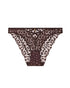 AUBADE Italiener Slip CRAZY IN LOVE Satin Brown