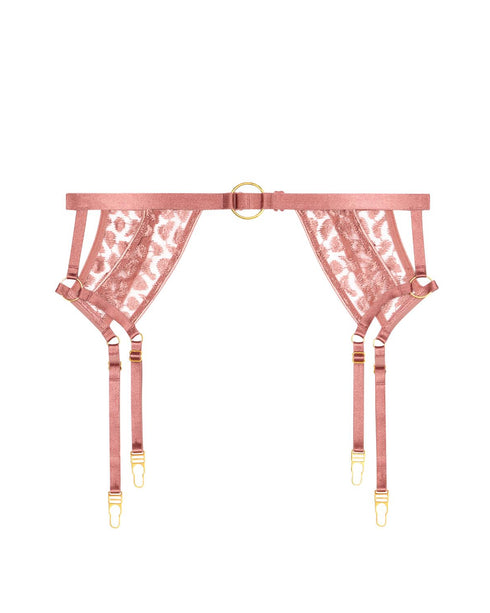 AUBADE Strumpfhalter CRAZY IN LOVE Warm Pink