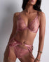 AUBADE Strumpfhalter CRAZY IN LOVE Warm Pink