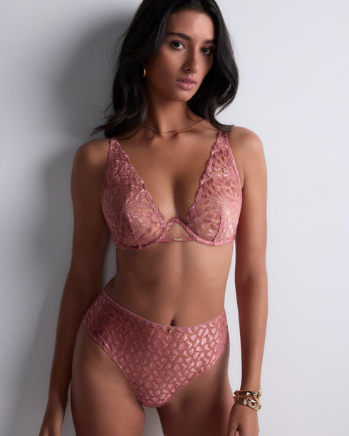 AUBADE Einbügel-Triangel-BH CRAZY IN LOVE Warm Pink