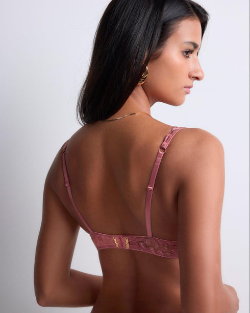 AUBADE Gemoldeter Push-Up BH CRAZY IN LOVE Warm Pink