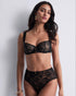 AUBADE Halbschale BH mit Bügel AFTER HOURS Black