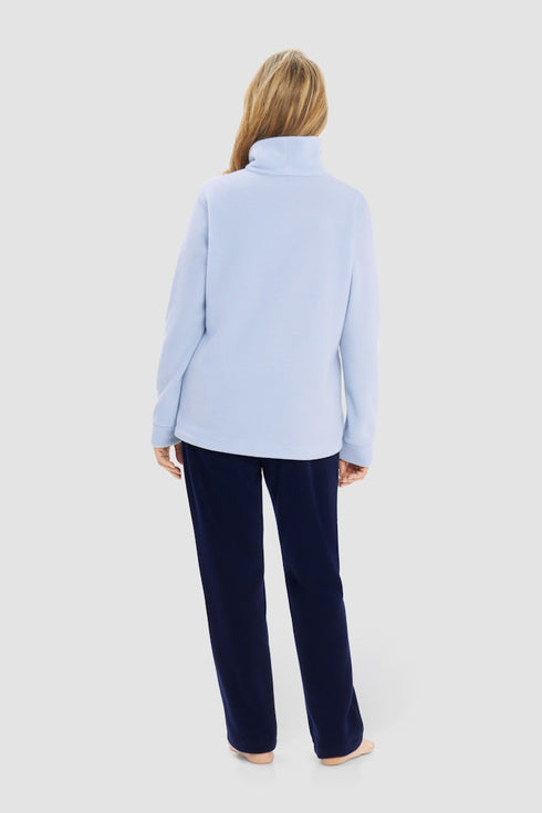 Rösch Lounge-Set mit Stehkragen, langen Ärmeln (1/1) und langer Hose